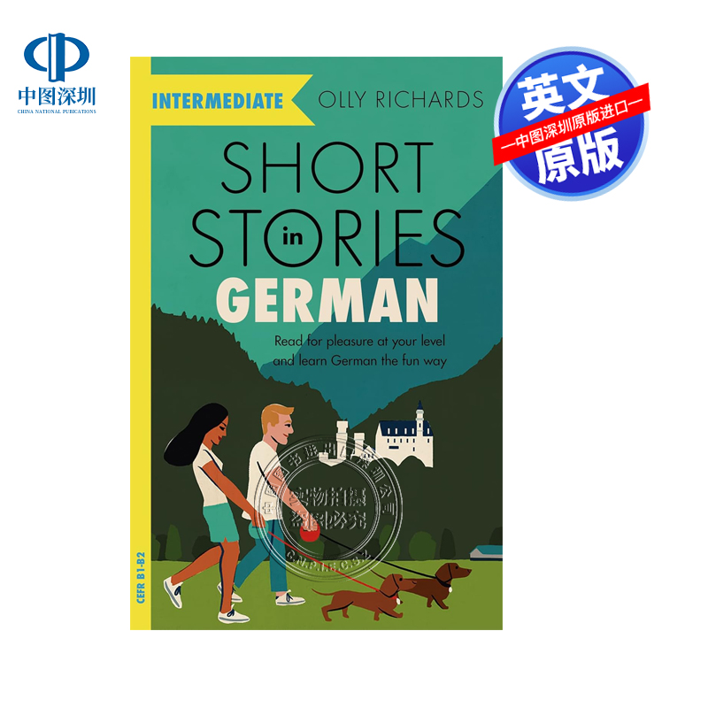英文原版 德语中级学习者短篇故事 Short Stories in German for Intermediate Learners 进口英文正版书籍