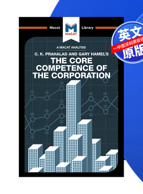 【预售 按需印刷】CK Prahalad和Gary Hamel的《公司核心竞争力》分析  英文正版 The Core Competence of the Corporation 进口书