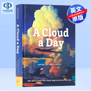 自然世界 画册 精装 插图艺术书 一天一朵云 Cloud Day 百科读物 英文原版 天气和云探索观察指南书