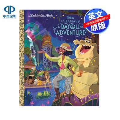 预售英文原版  蒂安娜的沼泽冒险（迪士尼公主） Tiana's Bayou Adventure (Disney Princess) 童趣绘本 精装