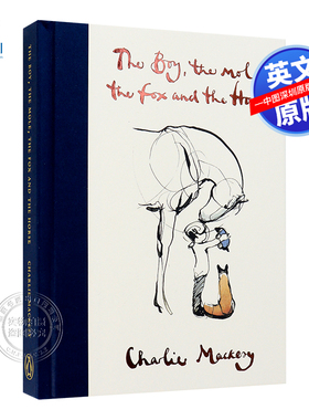 预售英文原版 男孩鼹鼠狐狸和马 暖心治愈智慧与哲理绘本插画图书 The Boy The Mole The Fox and The Horse 查理麦凯西