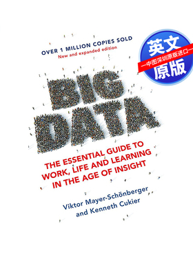 英文原版 大数据：工作生活基本指南 Big Data Kenneth Cukier Viktor Mayer 自我提升