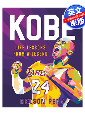 英文原版 科比：传奇人物的人生教训 Kobe: Life Lessons from a Legend 精装励志激励小说 NBA名人堂球员湖人篮球球星传记