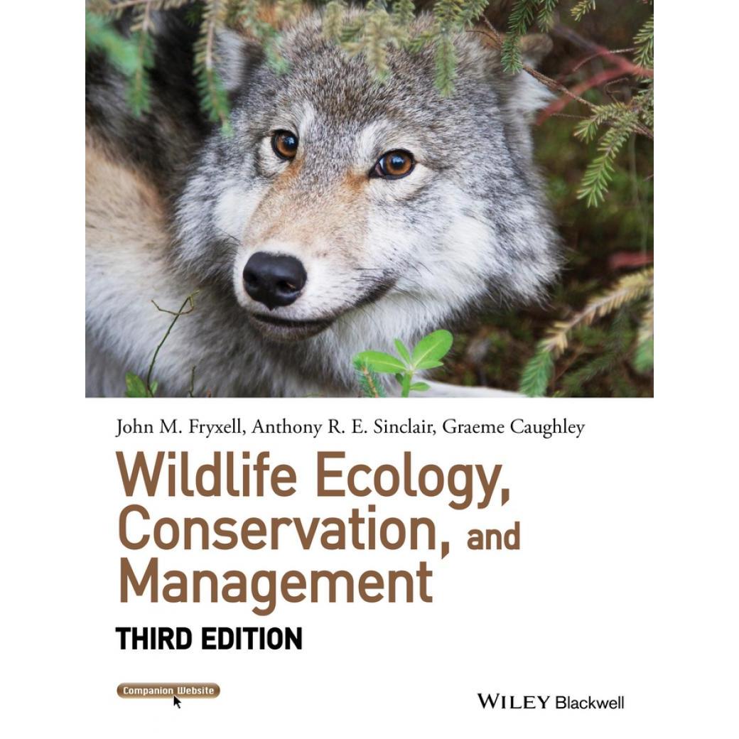 【预售 按需印刷】英文原版野生动物生态学、保护与管理，第3版Wildlife Ecology  Conservation  and Management  3rd Edition原