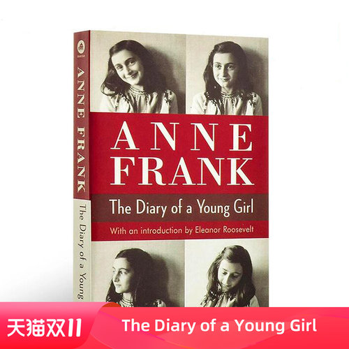 英文原版 安妮日记 The Diary of a Young Girl 安妮·弗兰克 英文版小说 进口书 正版