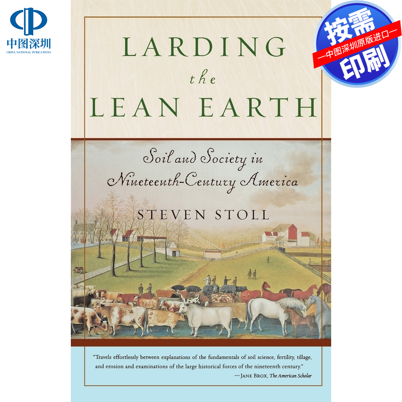 预售 按需印刷 英文原版 给贫瘠的土地增加脂肪 Larding the Lean Earth 进口书籍正版