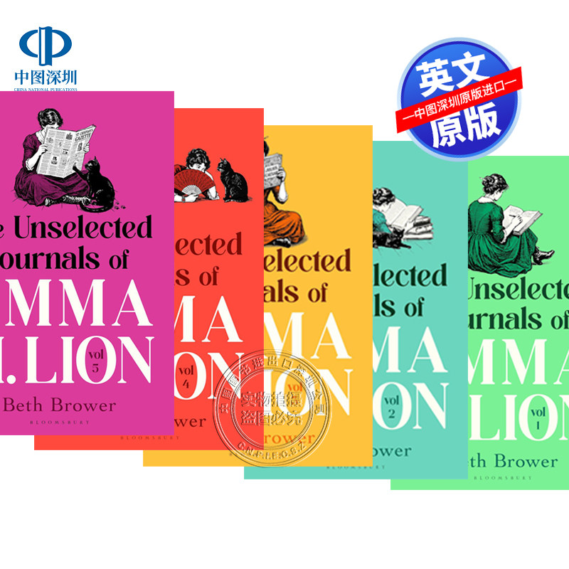 预售英文原版 The Unselected Journals of Emma M. Lion 艾玛 M 莱恩未入选日记系列 Beth Brower 文学 平装 英版