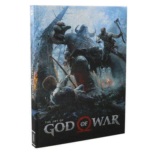 英文原版 战神 精装游戏艺术设定集 The Art of God of War 索尼PS4同名游戏进口画册 奎托斯 人物场景原画 幕后制作花絮