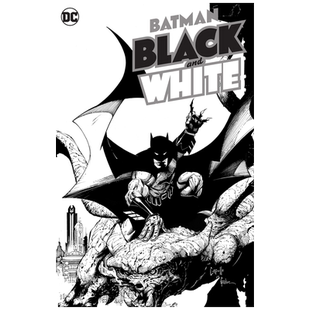 英文原版 DC漫画 蝙蝠侠：黑与白 Batman: Black & White 绘本故事小说 黑暗骑士