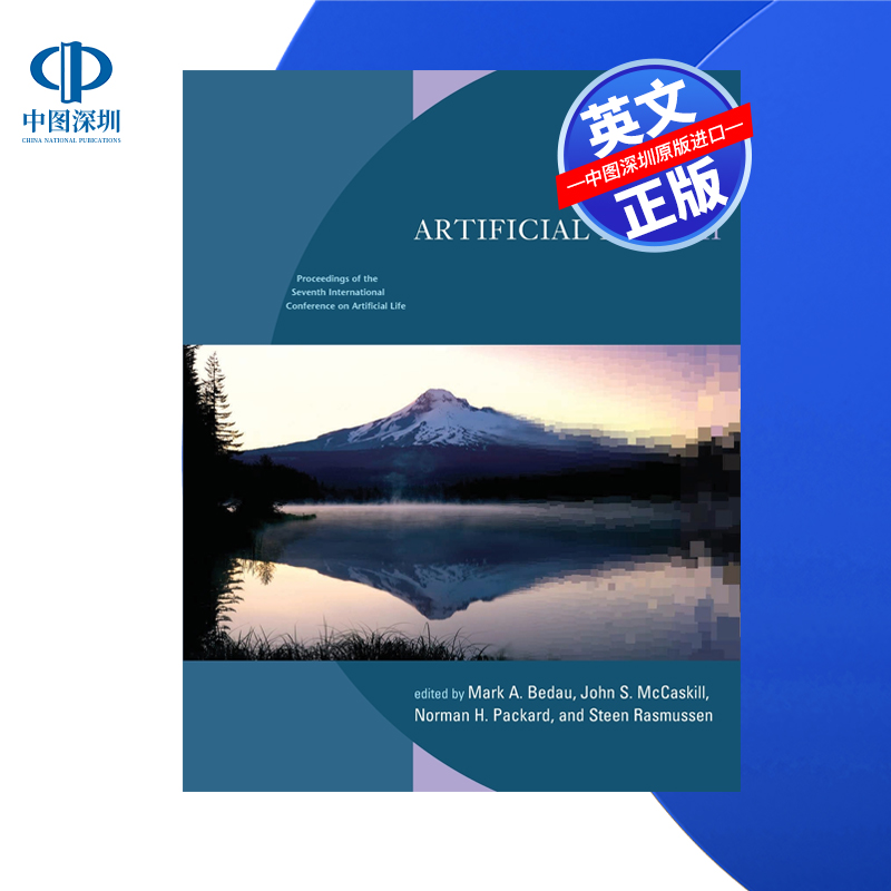 【预售 按需印刷】人工生命第七届国际人工生命会议论文集 Artificial Life 进口英文正版书籍