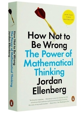 现货英文原版 魔鬼数学:大数据时代,数学思维的力量 How Not to Be Wrong: The Power of Mathematical Thinking 社会科学