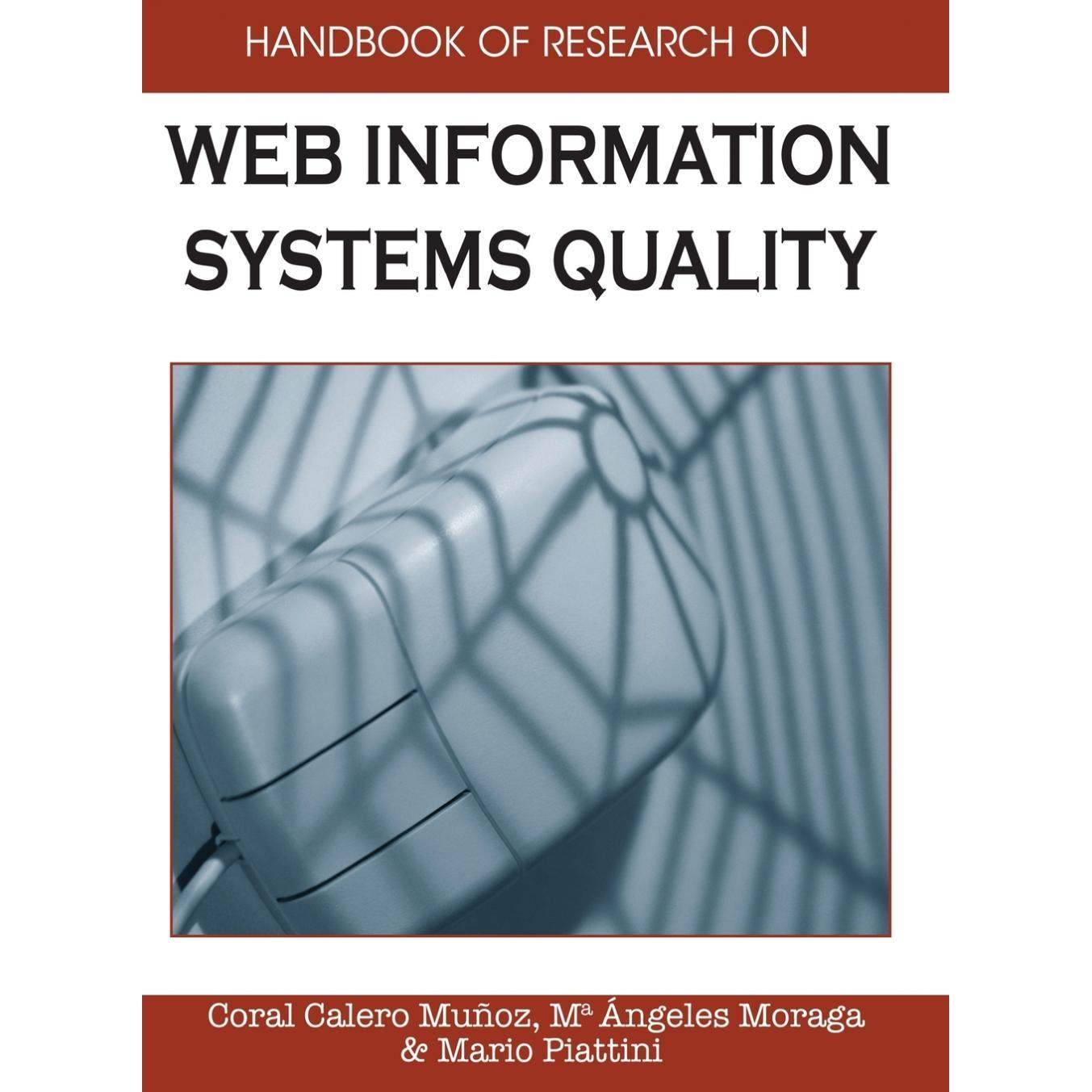 【预售 按需印刷】英文原版网络信息系统质量研究手册Handbook of Research on Web Information Systems Quality原装进口正版书籍