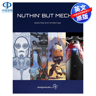 Wood 艺术书 Mech 进口艺术 机械设计作品集3 but Vol. 进口正版 英文原版 Lorin Nuthin
