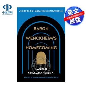 Laszlo 作品 Baron Homecoming 2025诺贝尔文学奖 男爵归乡记 Wenckheim 拉斯诺 预售英文原版 Krasznahorkai 温克海姆