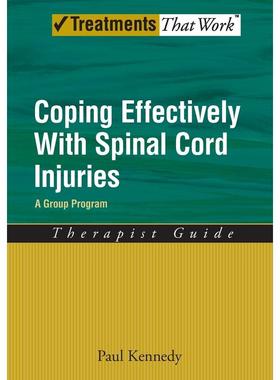 预售【按需印刷】英文原版 Coping Effectively with Spinal Cord Injuries有效应对脊髓损伤 牛津大学出版 原版进口正版书籍