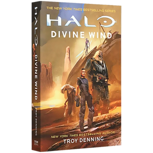 英文原版 光环 神圣之风 游戏周边系列小说书 Halo: Divine Wind 光晕 特洛伊·丹宁