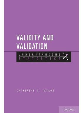 预售【按需印刷】英文原版 Validity and Validation有效性和验证 牛津大学出版 原版进口正版书籍