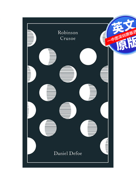 英文原版 企鹅布纹布面经典系列 鲁宾逊漂流记 Robinson Crusoe  丹尼尔 笛福 Daniel Defoe 进口正版书籍
