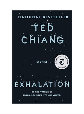 预售英文原版 呼吸 Exhalation 科幻小说 约时报畅销书读物 华裔科幻作家Ted Chiang