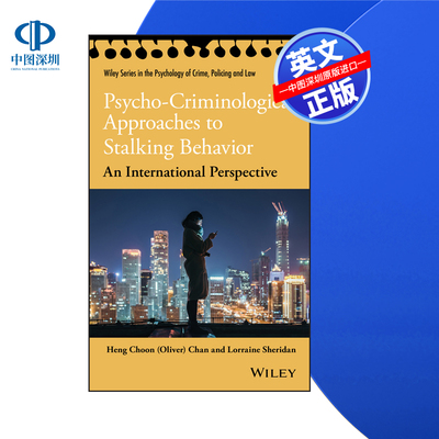 【预售 按需印刷】Wiley出版 跟踪行为的心理犯罪学研究 Psycho-Criminological Approaches to Stalking Behavio进口英文正版书籍