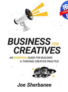 【预售 按需印刷】英文原版  创意人士的商业经 Business for Creatives 原版进口正版书籍