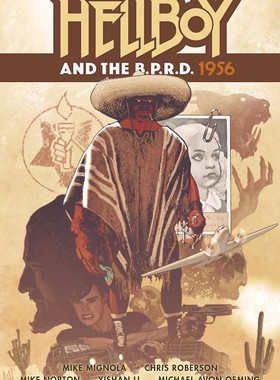 英文原版 地狱小子 地狱男爵 HELLBOY AND THE BPRD: 1956 TPB 地狱与BPRD：1956年城规会 进口原版 美国黑马漫画 正版书