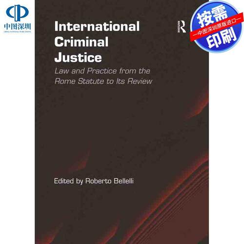 预售【按需印刷】英文原版 国际刑事司法 International Criminal Justice 原装进口正版书籍