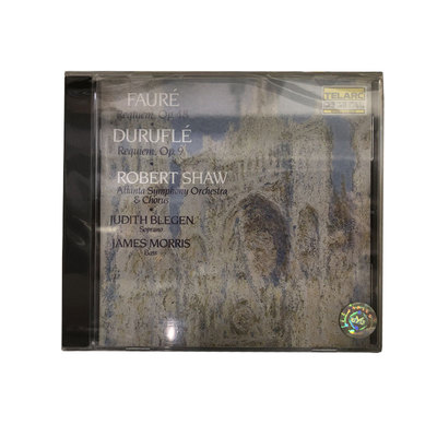 【中图音像】弗雷 迪吕弗雷 安魂曲 罗伯特萧CD CD80135 TELARC