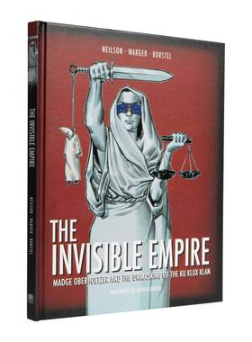 英文原版漫画 隐形帝国 精装漫画 The Invisible Empire 真实案件改编小说 2020年IBPA大奖得主Micky Neilson作品 3K党