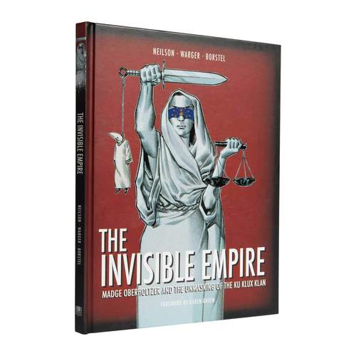 英文原版漫画 隐形帝国 精装漫画 The Invisible Empire 真实案件改编小说 2020年IBPA大奖得主Micky Neilson作品 3K党
