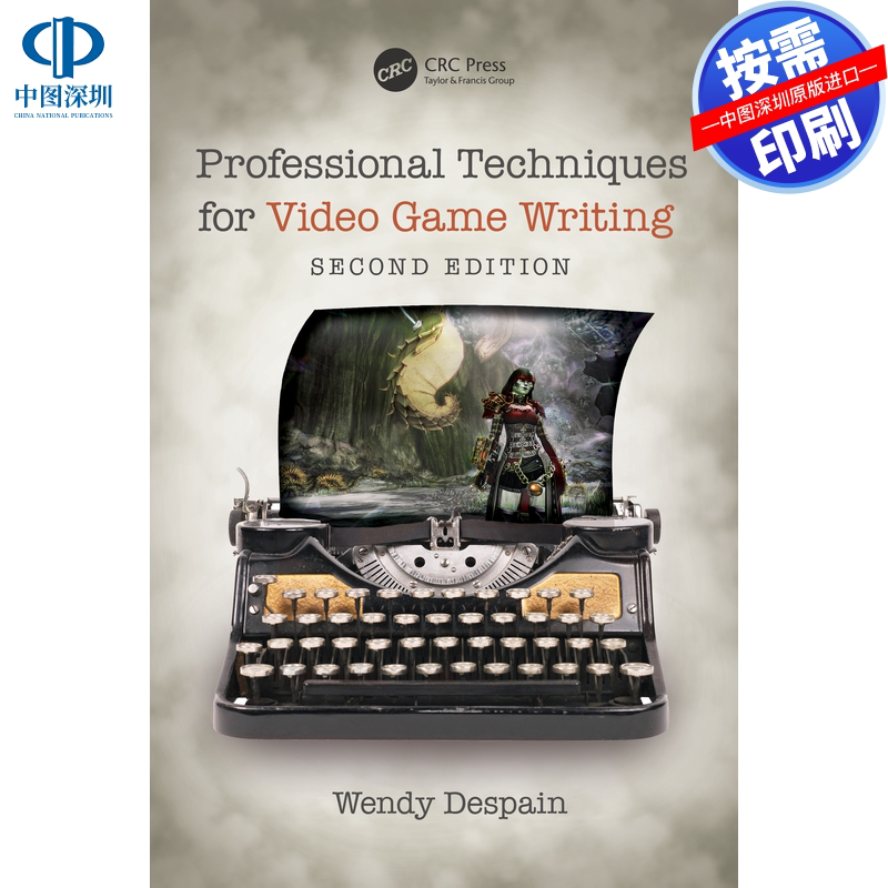 预售【按需印刷】英文原版 视频游戏写作的专业技巧 Professional Techniques for Video Game Writing 原装进口正版书籍