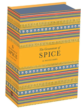 英文原版 辣椒大全：卡片 插图版辣椒百科认知指南书 The Grammar of Spice: Notecards 包含16个独立的册子