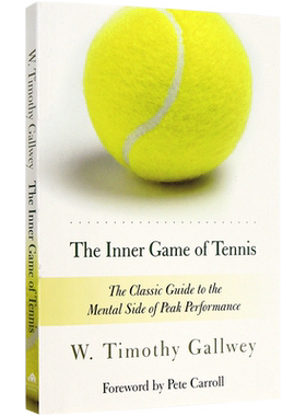 预售英文原版 身心合一的奇迹力量 比尔盖茨书单 The Inner Game of Tennis 武志红推荐 自我励志激励提升读物 运动心理学