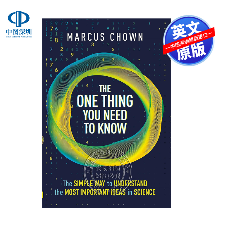 英文原版 你需要知道的一件事 理解科学中最重要思想的简单方法 The One Thing You Need to Know