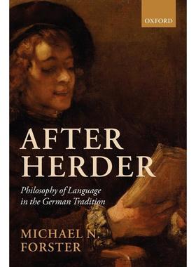 预售【按需印刷】英文原版 After Herder赫德之后 牛津大学出版 原版进口正版书籍