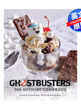 英文原版 捉鬼敢死队：官方烹饪美食食谱书指南 Ghostbusters: The Official Cookbook 超50多种食谱艺术书 电影周边画册