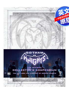 英文原版 哥谭骑士官方游戏收藏指南 Gotham Knights: the Official Collector's Compendium 进口正版书籍