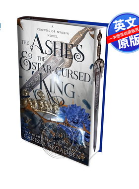 英文原版 夜之子二重奏 第二卷 灰烬与星咒之王 尼亚克西亚之冠2 奇幻小说The Ashes and the Star-Cursed King Crowns of Nyaxia