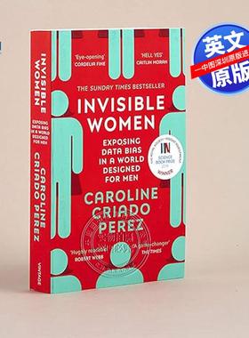 英文原版 看不见的女性 Invisible Women 数据角度分析性别偏见 男女平等 卡罗琳·克里亚多·佩雷斯Caroline Criado Perez