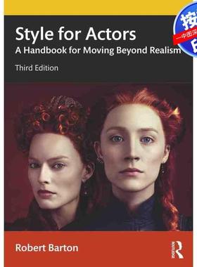 预售【按需印刷】英文原版 演员风格 Style for Actors 原装进口正版书籍