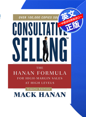 【预售 按需印刷】咨询式销售 Consultative Selling  进口书