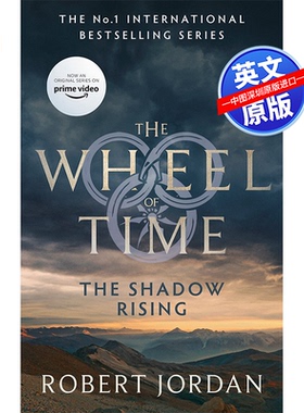 英文原版 暗影崛起：时间之轮第 4 册 The Shadow Rising: Book 4 of the Wheel of Time 文学小说 进口正版书