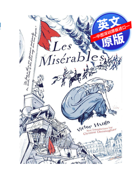 预售英文原版 悲惨世界 Les Miserables 企鹅经典豪华毛边版 小说 进口英文正版书籍
