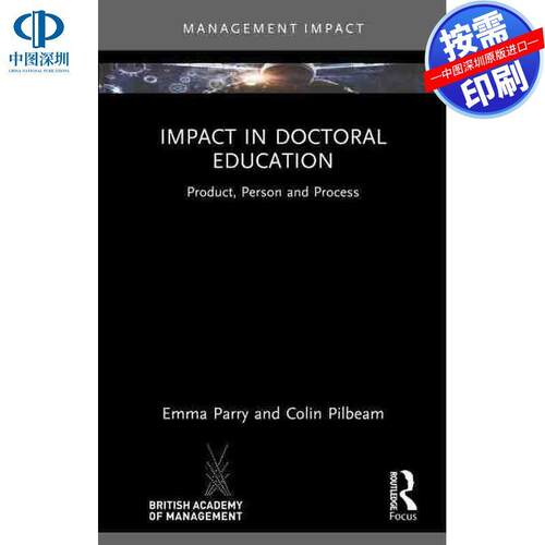预售【按需印刷】英文原版 博士教育中的影响 Impact in Doctoral Education 原装进口正版书籍