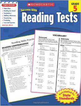 学乐必赢 SCHOLASTIC SUCCESS WITH READING TESTS, GRADE 5