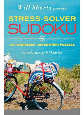 【预售 按需印刷】英文原版Will Shortz呈现压力解决数独Will Shortz Presents Stress-Solver Sudoku原装进口正版书籍