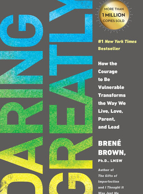 现货 《活出感性：直面脆弱，拥抱不完美的自己》 英文原版 Daring Greatly Brené Brown 布琳布朗 自我提升 经济学 进口书正版