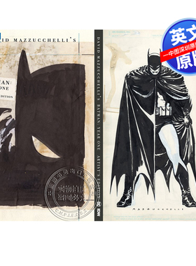 英文原版 大卫·马祖切利 蝙蝠侠 元年 艺术家版 David Mazzucchelli's Batman  美漫 进口英文正版书籍