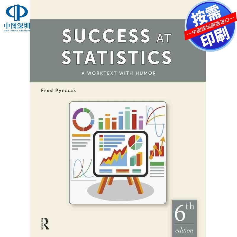 预售【按需印刷】英文原版 统计学成功 Success at Statistics 原装进口正版书籍