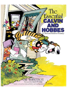 英文原版 基本的卡尔文和霍布斯 The Essential Calvin and Hobbes 跳跳虎 比尔·沃特森经典卡通漫画 连环画 正版书籍精装